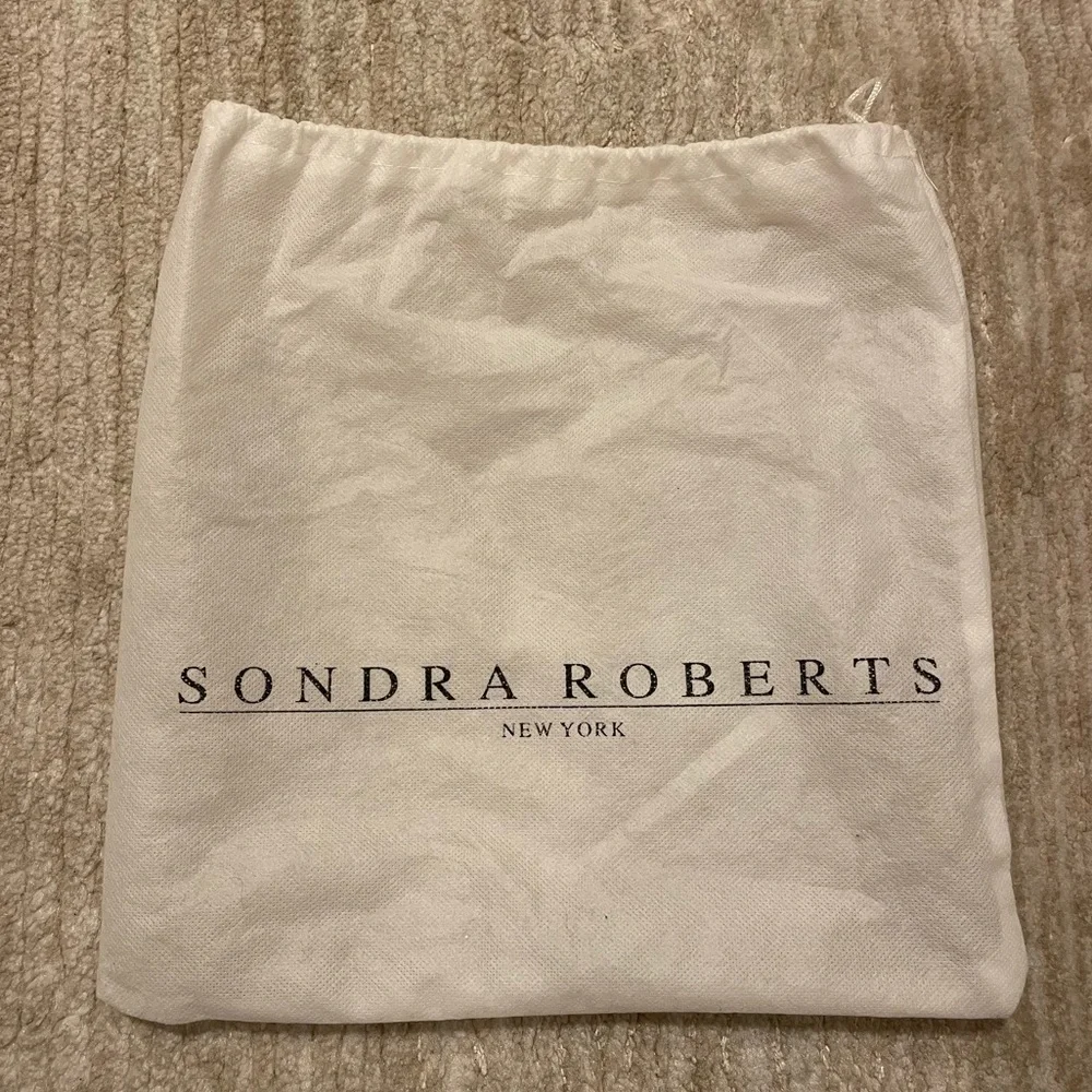 Sondra Roberts New York Blue Faux Croc Print Crossbody or Shoulder Bag or Clutch - Picture 16 of 16